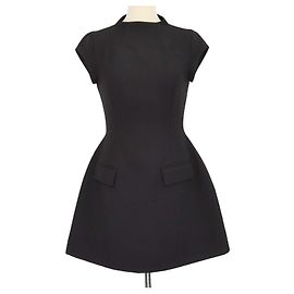 Autre Marque Odd Muse Black The Ultimate Muse Cuff Sleeve Mini Dress Black
