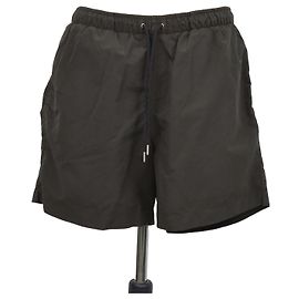 Hermès Hermes Bañador largo de nailon verde oscuro Verde oscuro