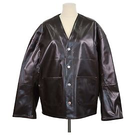 Giacca Edee in ecopelle marrone Nanushka Marrone
