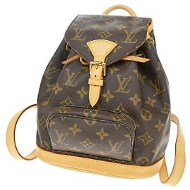 Louis Vuitton Montsouris NNM Monogram Canvas Mini Marron