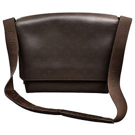 Louis Vuitton Monogram Vernis Houston Umhängetasche Braun