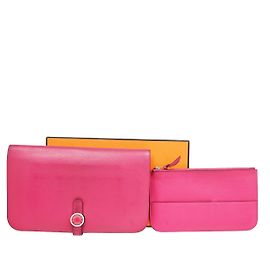 Hermès Hermes Dogon Duo Combined Leather Rose
