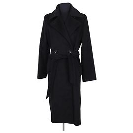Cappotto in lana nero Max Mara Nero