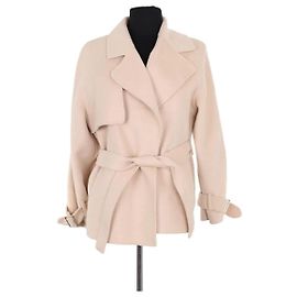 Cappotto Liu.Jo in lana beige Beige