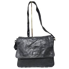 GUCCI Guccissima Medium Schultertasche Schwarz Schwarz