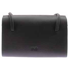 Autre Marque Sac rectangulaire en cuir noir Black