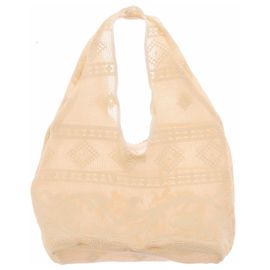 Bolsa tote Aurelia Reformation amarela de algodão Amarelo