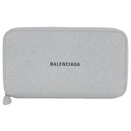 Balenciaga Cash Continental Leather Long Wallet Other