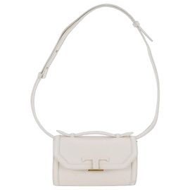 Sac 2-Way T-Timeless en cuir Tod's Blanc