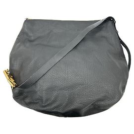 Burberry Knight Tasche - Große schwarze Schultertasche Schwarz