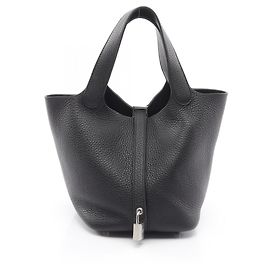 Hermès Borsa Hermes Picotin Lock PM Nero