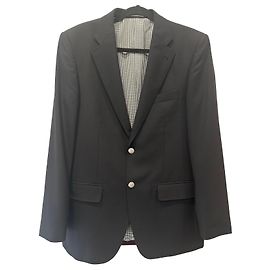 Blazer Balmain Azul Marino de Lana Azul marino