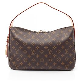 Borsa a tracolla Louis Vuitton Slouchy PM Monogram Marrone