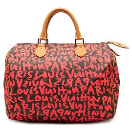 Louis Vuitton Brown Stephen Sprouse Monogram Graffiti Speedy 30 Brown