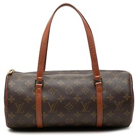Louis Vuitton Brown Monogram Papillon 30 Marrone