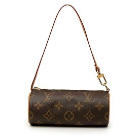 Louis Vuitton Brown Monogram Papillon Pochette Brown