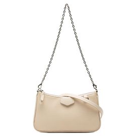 Louis Vuitton Epi Easy Handbag Pouch Beige