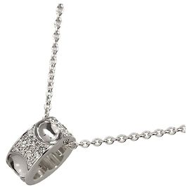 Collar Louis Vuitton Pendant Empreinte Diamantes Otro