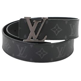Ceinture Standard Louis Vuitton Monogram Eclipse Noir
