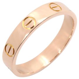 Anel Mini Love Cartier em ouro rosa 18K Dourado