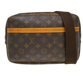 Louis Vuitton Reporter Monogram PM Castaño