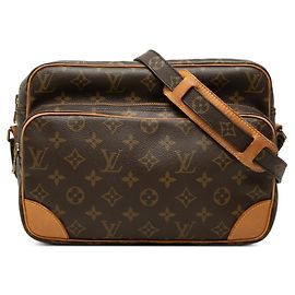 Bolso de hombro Louis Vuitton Monogram Nile Castaño Monograma