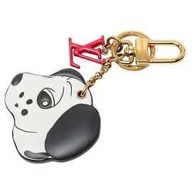 Chaveiro Animogram Cão Dálmata Louis Vuitton Preto Branco