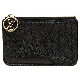 Louis Vuitton Monogram Empreinte Portecarte Romy Wallet Noir Monogramme