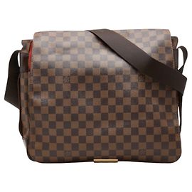 Bolsa Tiracolo Louis Vuitton Damier Bastille Marrom