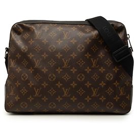 Bolsa Tiracolo Louis Vuitton Monogram Macassar Torres Marrom Monograma