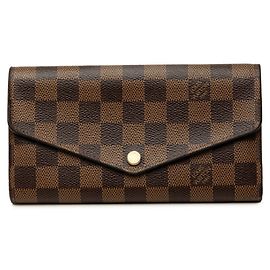 Portamonete Louis Vuitton Damier Marrone Damier ebene