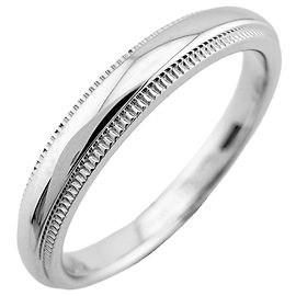 Autre Marque Anillo Tiffany & Co. Milgrain en platino Otro