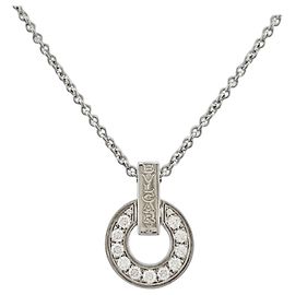 Bulgari Bvlgari Openwork Necklace in 18K White Gold Other