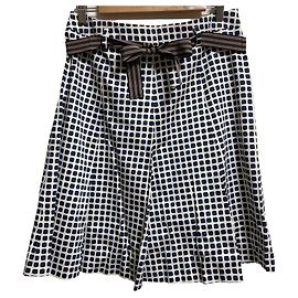 Saia Estampada Max Mara WEEKEND Azul