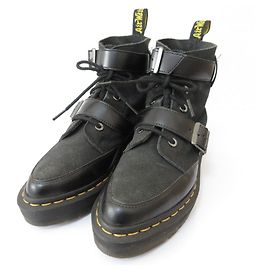 Autre Marque Bottines courtes en cuir Dr. Martens Marsha Noir