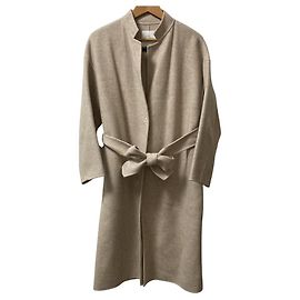 Autre Marque La boutique BonBon Wool Long Coat Beige