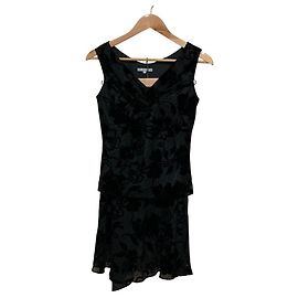 Autre Marque 23ku Flocky Print Setup Black
