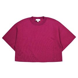 Autre Marque HYKE S/C/P HALF SLEEVE SWEATER
Kurzarm-Pullover aus Seide, Baumwolle und Polyester Lila