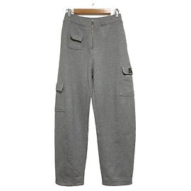Autre Marque Ganni Heavy Terry Curved Pants Jogginghose Braun
