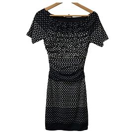 Autre Marque Vestido Power Net VIVIENNE TAM Preto Outro