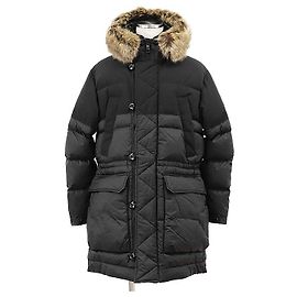 Casaco de Penas MONCLER SABLETTES 100% Nylon Preto Outro