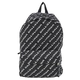 Sac à dos Balenciaga Wheel en nylon Noir Blanc