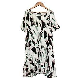 Robe imprimée Paul Smith Noir Blanc Vert