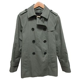 Trench Coat Corto Coach Verde Cachi
