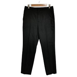 Autre Marque M-premier Stretch Twill Tapered Pants Black