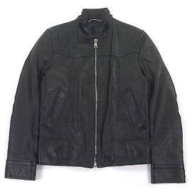 Dolce & Gabbana Dolce&Gabbana Lambskin Jacket Black