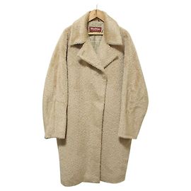 Cappotto Max Mara STUDIO Shaggy Alpaca Beige Cammello