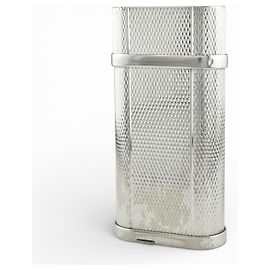 Accendino Cartier Godron Argento