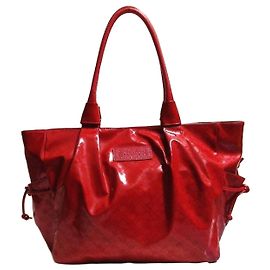 Autre Marque Saco Tote em couro GHERARDINI SOFTY Vermelho