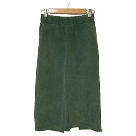 Autre Marque REMI RELIEF Midirock aus Baumwolle Grün